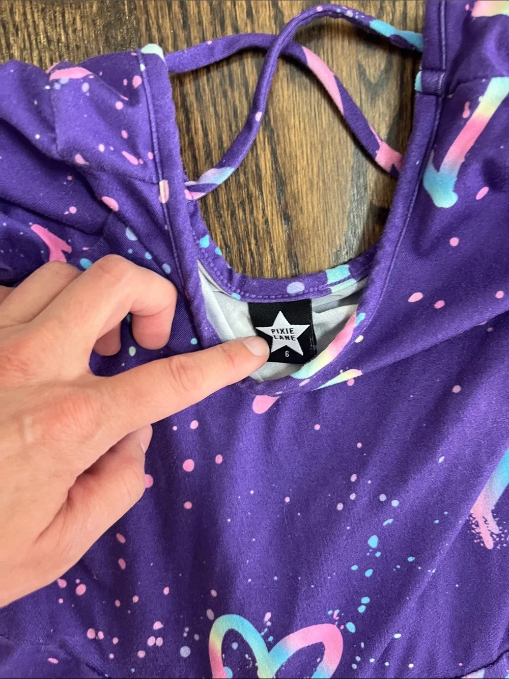 Pixielane girls purple outfit